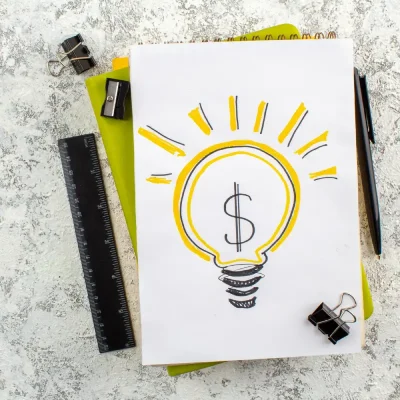 financial tips illustration